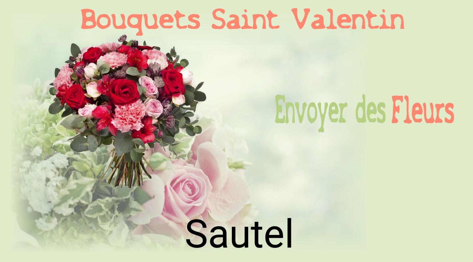 Roses de Saint-Valentin livrées à Sautel